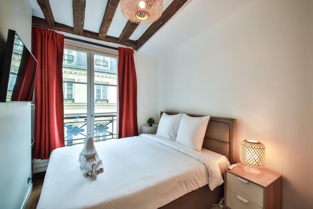 Typical Parisian Duplex#4Pers#Le Marais Apartment ภายนอก รูปภาพ