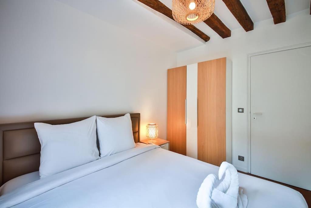Typical Parisian Duplex#4Pers#Le Marais Apartment ภายนอก รูปภาพ