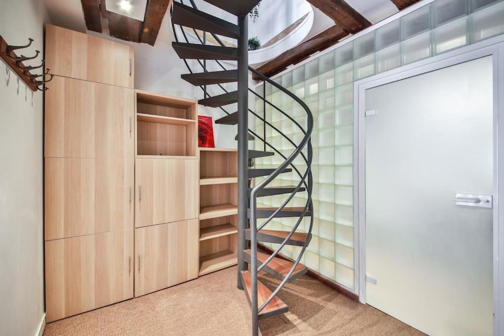 Typical Parisian Duplex#4Pers#Le Marais Apartment ภายนอก รูปภาพ